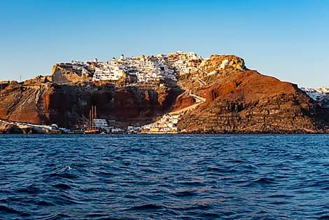 6 July 26 - Sailing in the Santorini Caldera