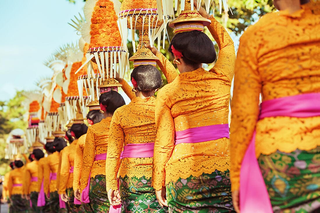 A day amongst the Balinese