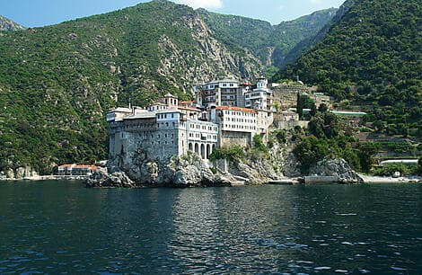 29 Oct 25 - Sailing along Mount Athos