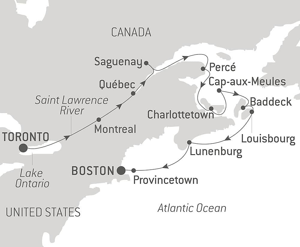 Fall Foliage on the St. Lawrence: Québec to the Canadian Maritimes – with Smithsonian Journeys