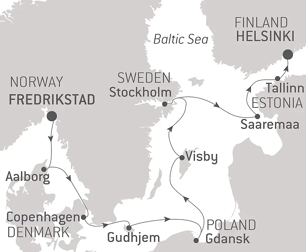 Islands and cities, from the North Sea to the Baltic null