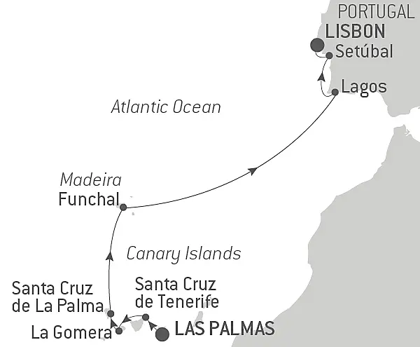 Volcanic islands and historic cities of the North Atlantic null
