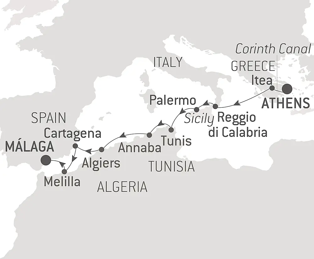 Ancient shores of the Mediterranean null