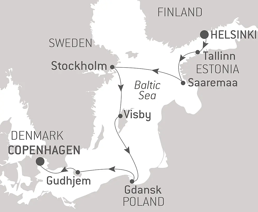 Iconic Capitals & Towns of the Baltic
