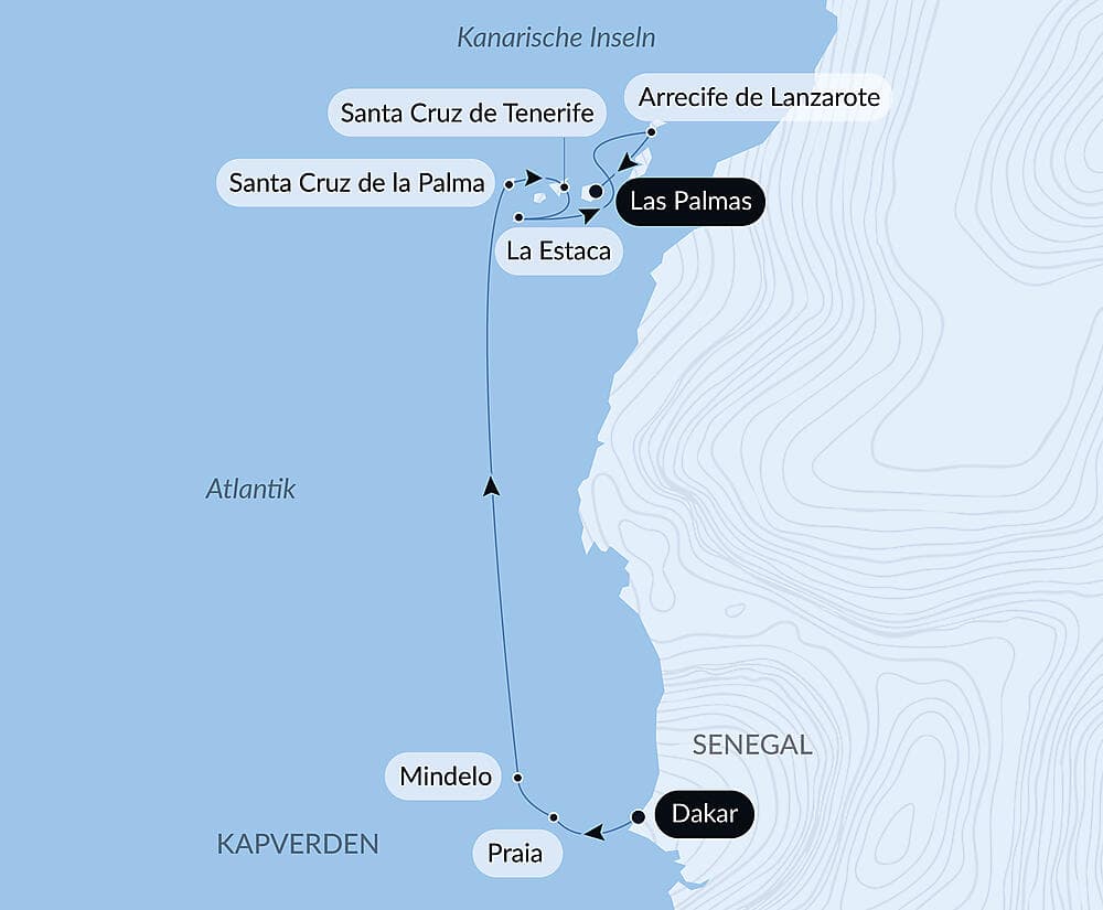 Volcanic landscapes from Cape Verde to Canary Islands