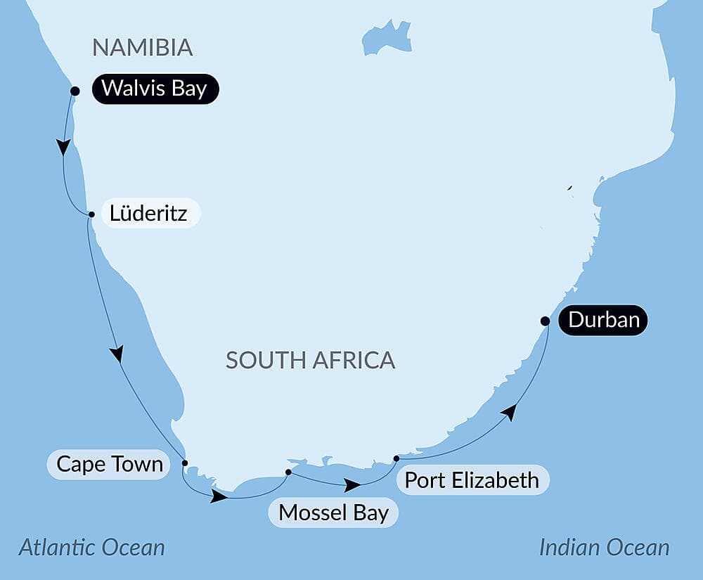 Namibian & South African Coastlines