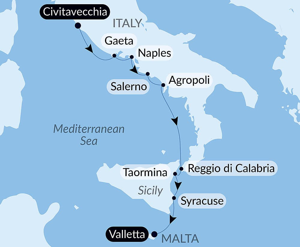 Ancient Wonders and Culinary Delights: Cruising Southern Italy and Sicily – with Smithsonian Journeys