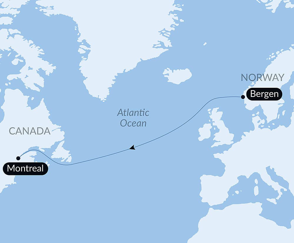 Ocean Voyage: Bergen-Montreal null