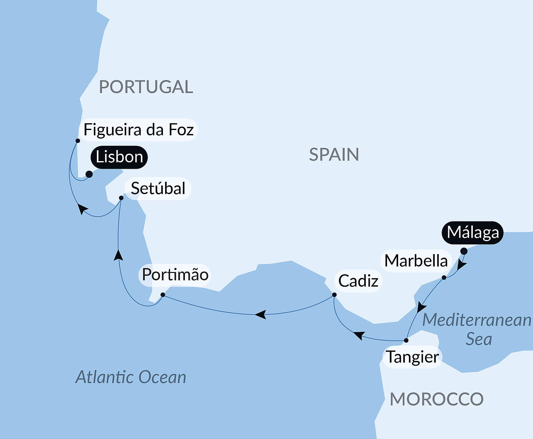 Iberian Peninsula and Morocco