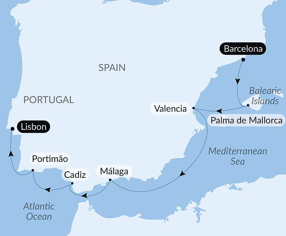 Cruising Southern Spain and Portugal – with Smithsonian Journeys null