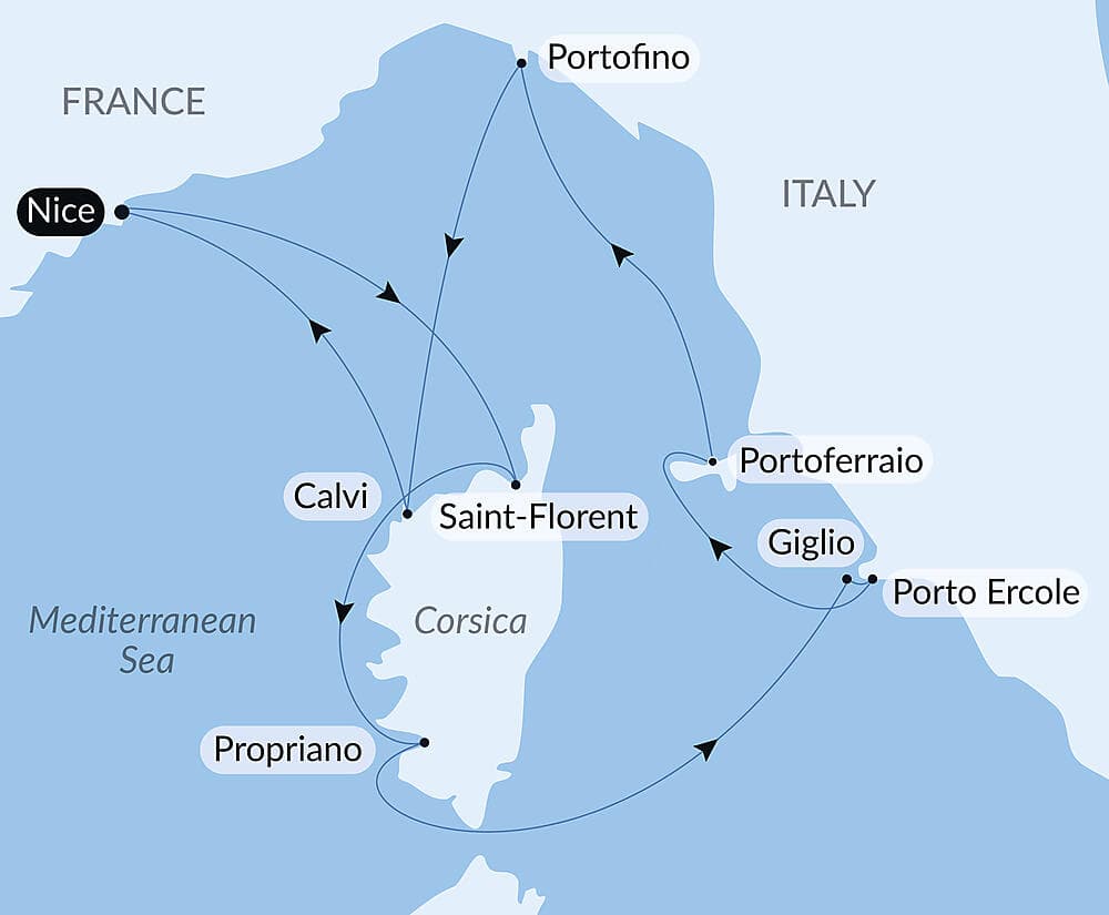 Isle of Beauty & Italian shores null