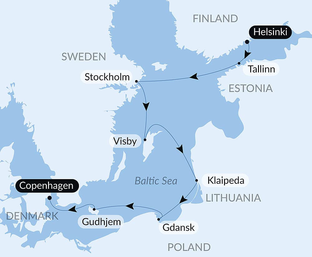 Cruising the Historic Cities of the Baltic Sea – with Smithsonian Journeys null