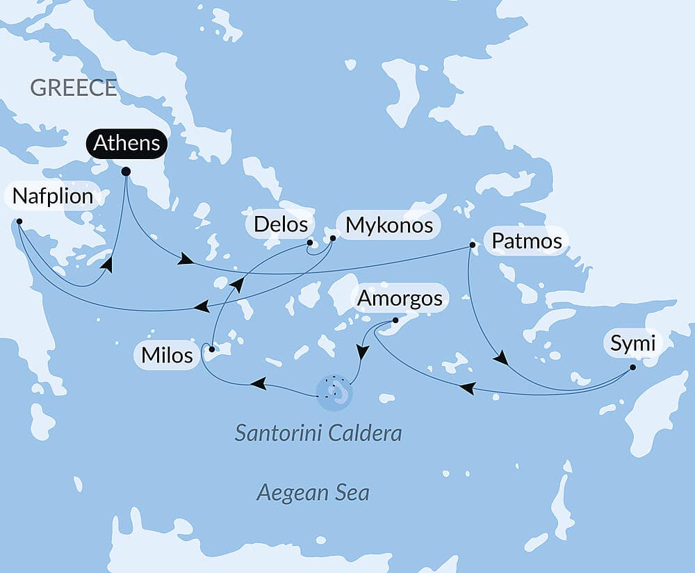 Cruising the Greek Islands of the Southern Aegean – with Smithsonian Journeys null