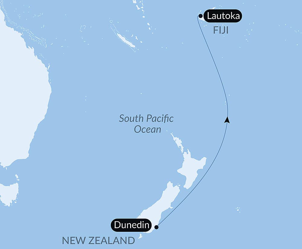 Ocean Voyage: Dunedin - Lautoka null