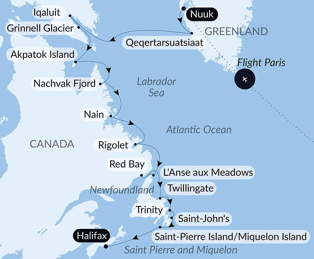 Wilderness from Greenland to the East Coast of Canada null