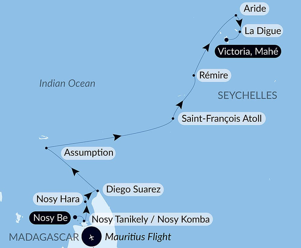 From Madagascar to the Seychelles, unsuspected Islands null
