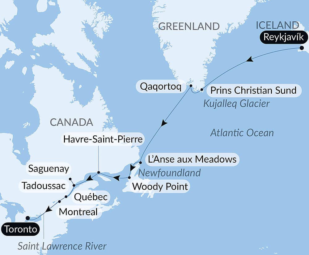 Expedition from Greenland to Canada