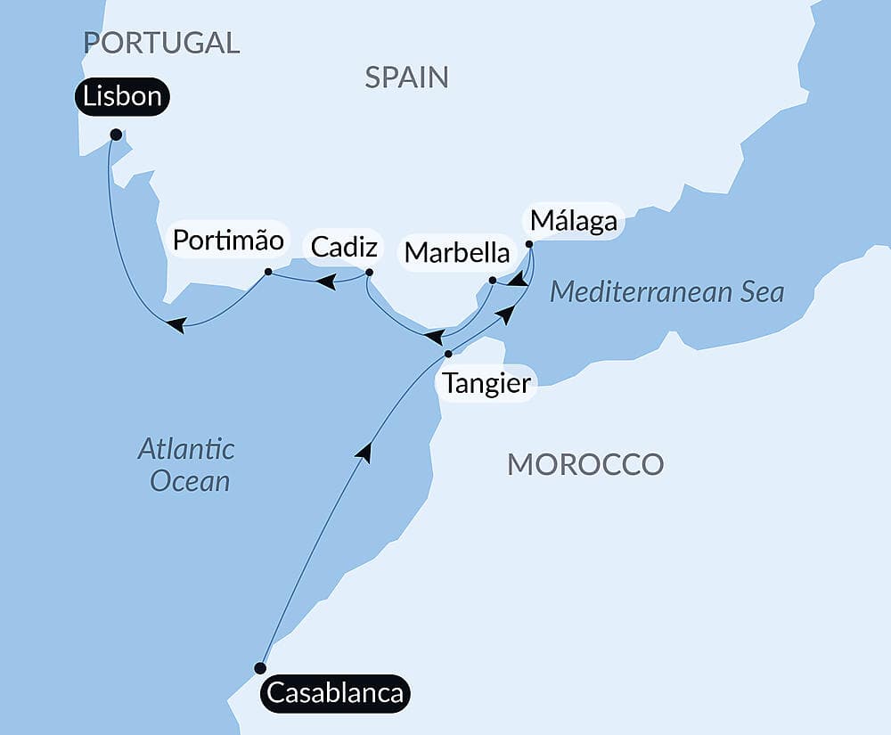 Cruising from Morocco to Spain’s Andalusian Coast – with Smithsonian Journeys null