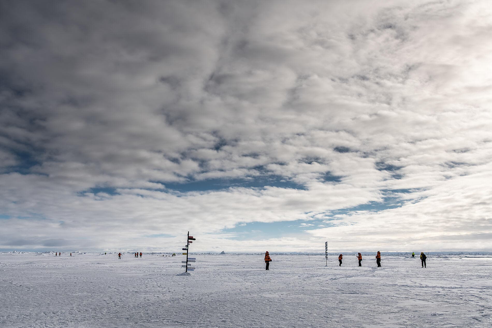 The Geographic North Pole 