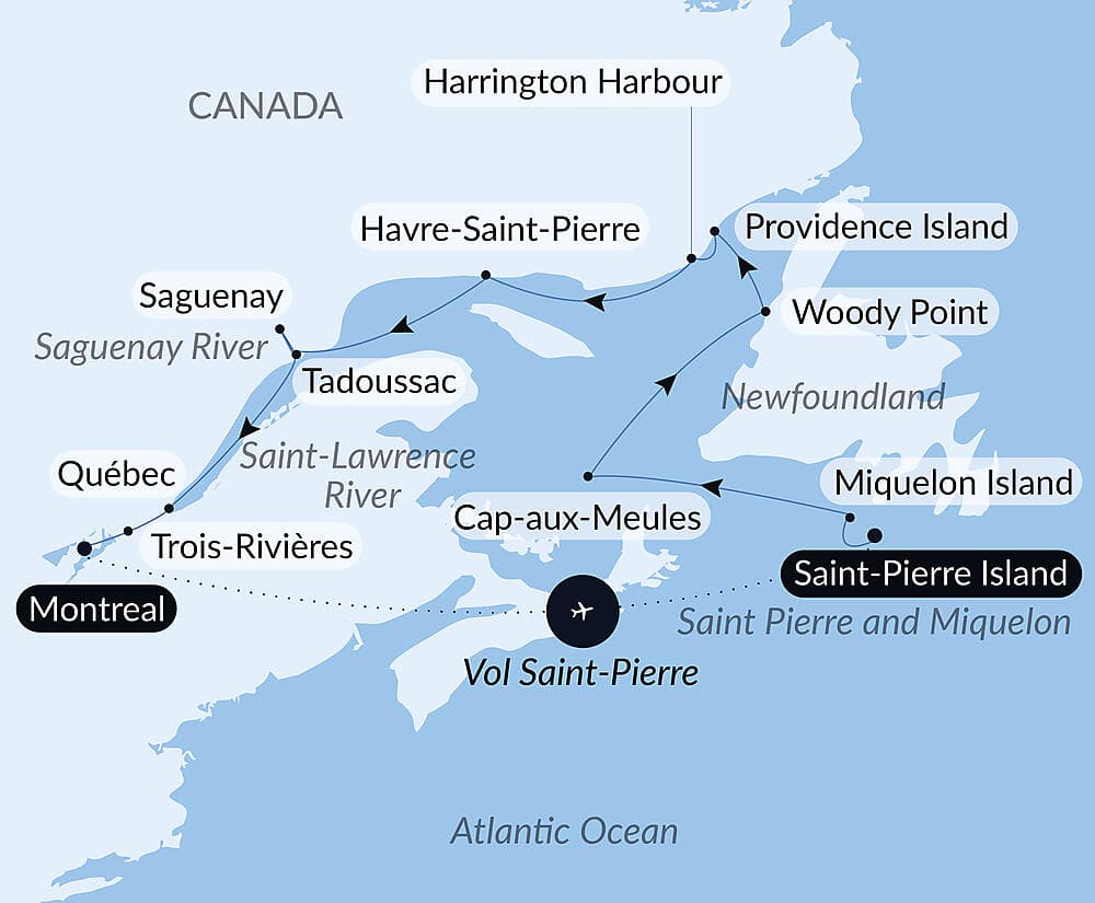 Exploration along Saint Lawrence