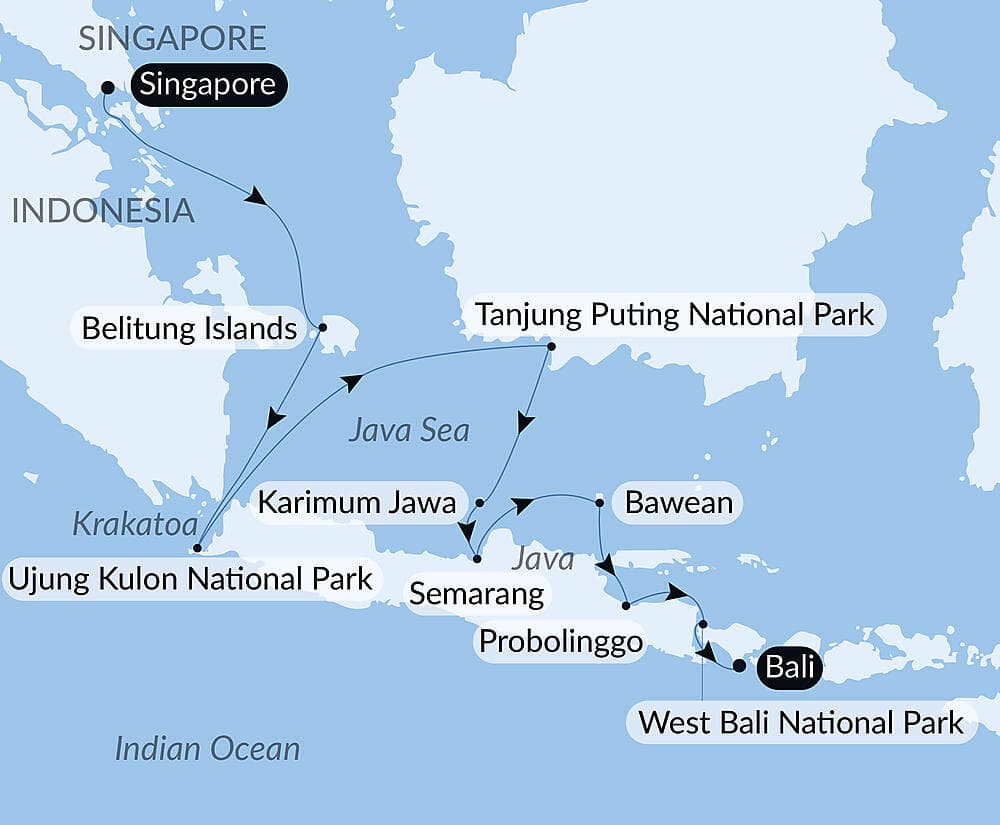 Indonesian Temples & Volcanoes
