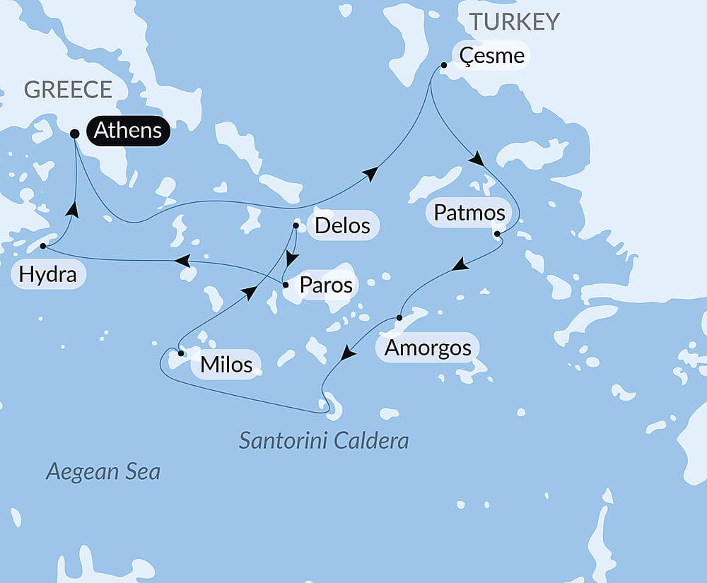 At the heart of the Greek islands