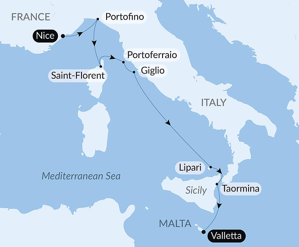 Isle of Beauty, Italian Shores & Malta null