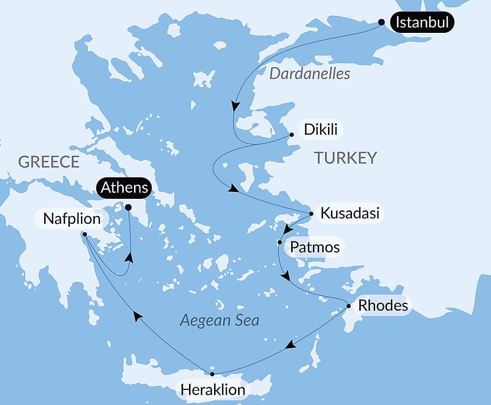 Ancient Treasures of the Mediterranean null
