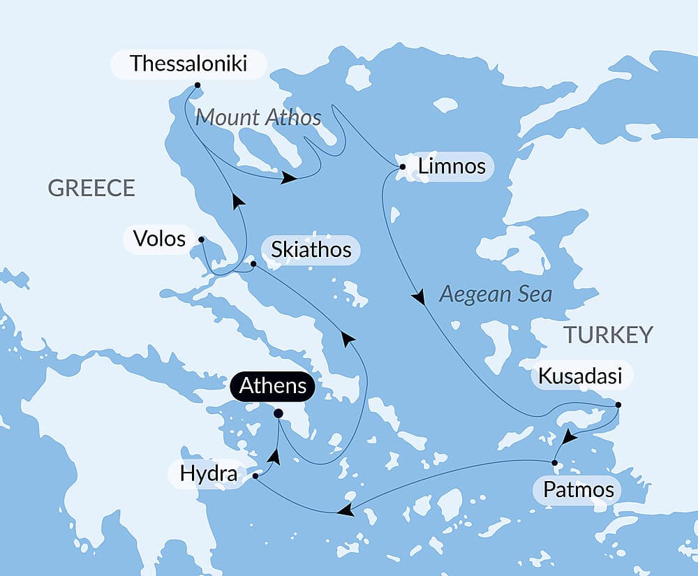 Greek Coast & Aegean Islands