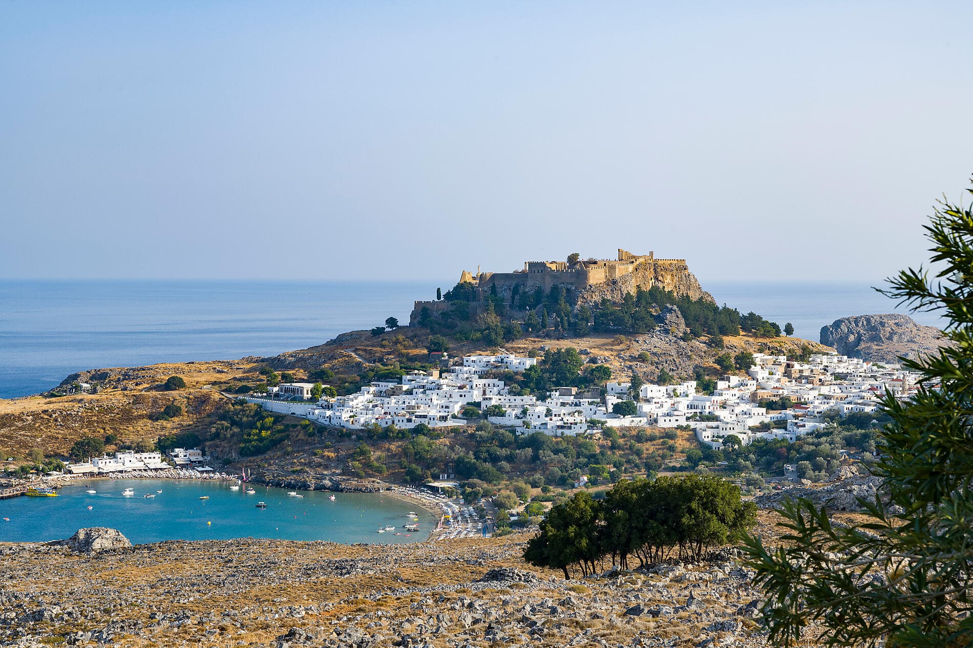 Eastern lights and islands of the Aegean Sea  