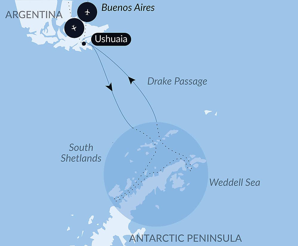 Emblematic Antarctica null