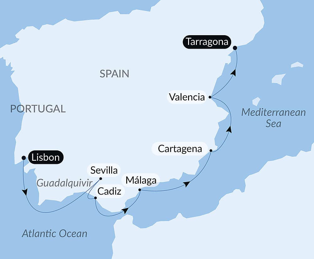 Gastronomic Journey Through Iberian Coasts null