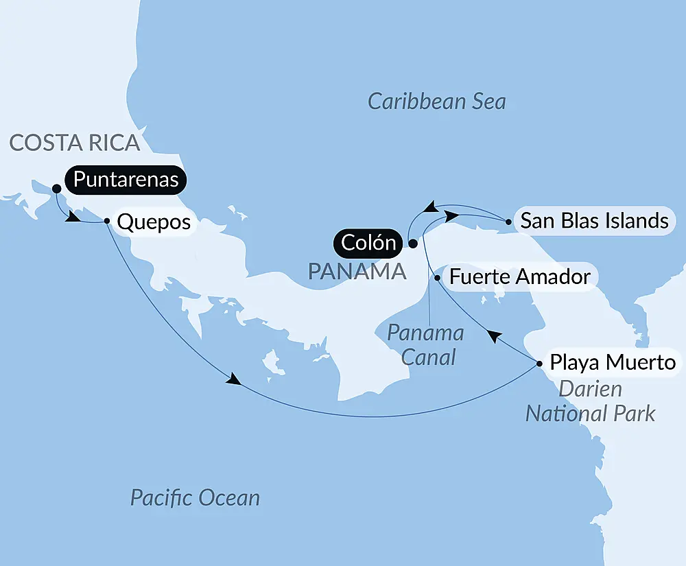 Panama and Costa Rica by Sea: The Natural Wonders of Central America – with Smithsonian Journeys