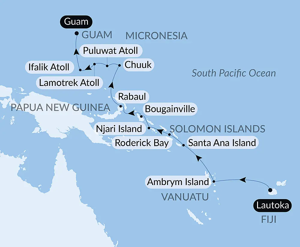 From Fiji to Micronesia