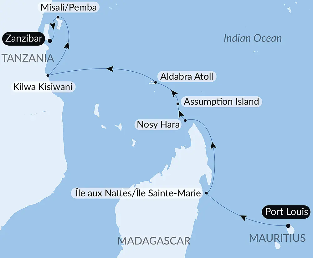Madagascar, Zanzibar and the jewels of the Indian Ocean null