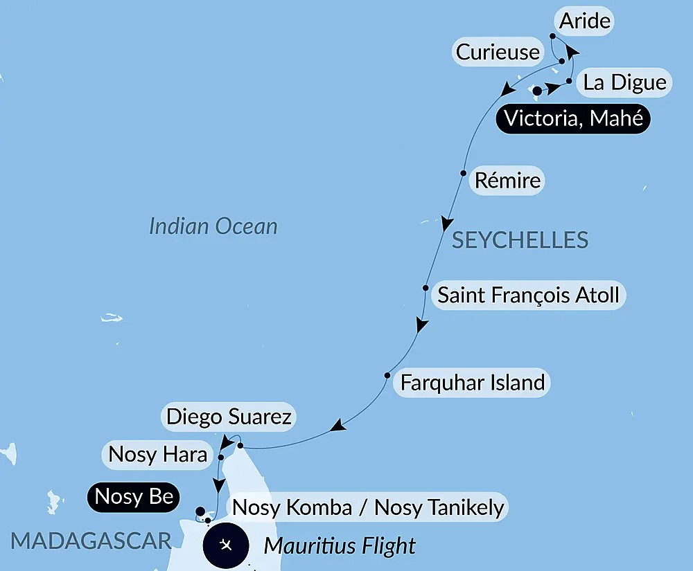 From the Seychelles to Madagascar, unsuspected Islands null