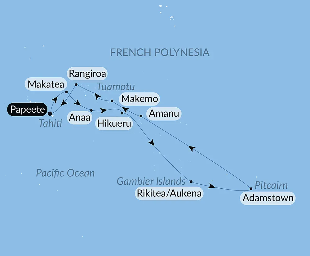 From Secluded French Polynesia to Pitcairn Island