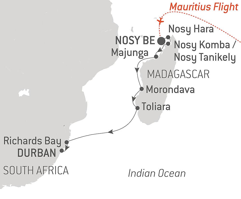 Madagascar & South Africa null