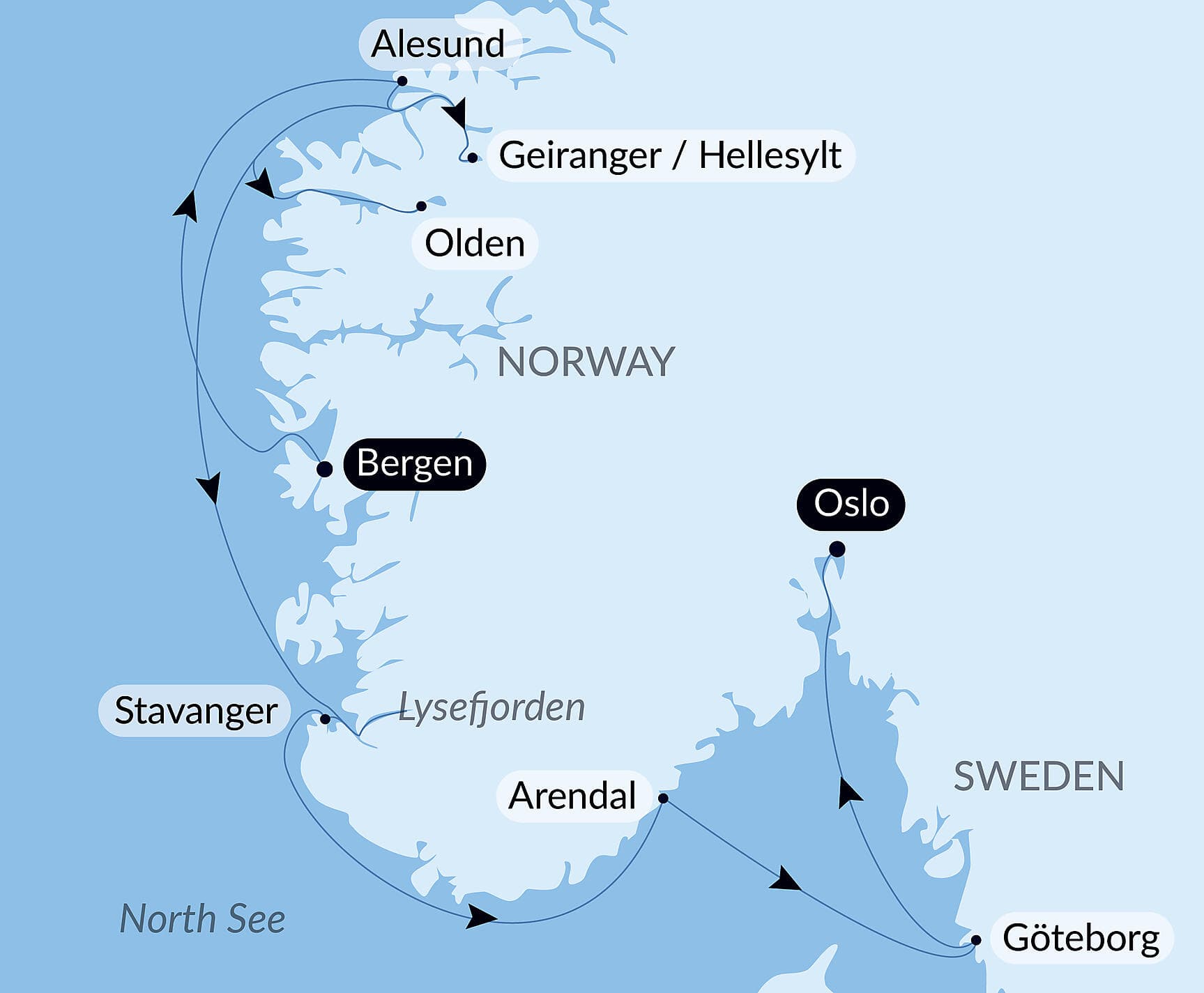Cruising the Norwegian Fjords – with Smithsonian Journeys