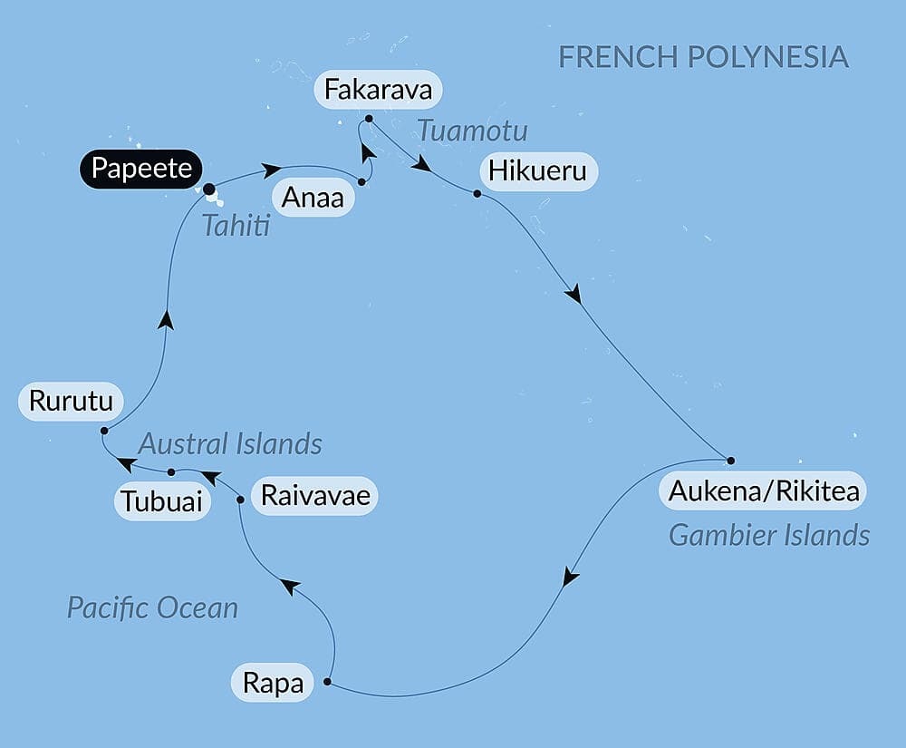 Secret Polynesia: Unexplored Tuamotu, the Gambier Islands and the Austral Islands