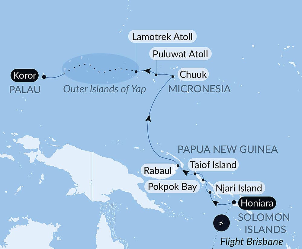 Secrets of the Pacific from the Solomon Islands to Palau null