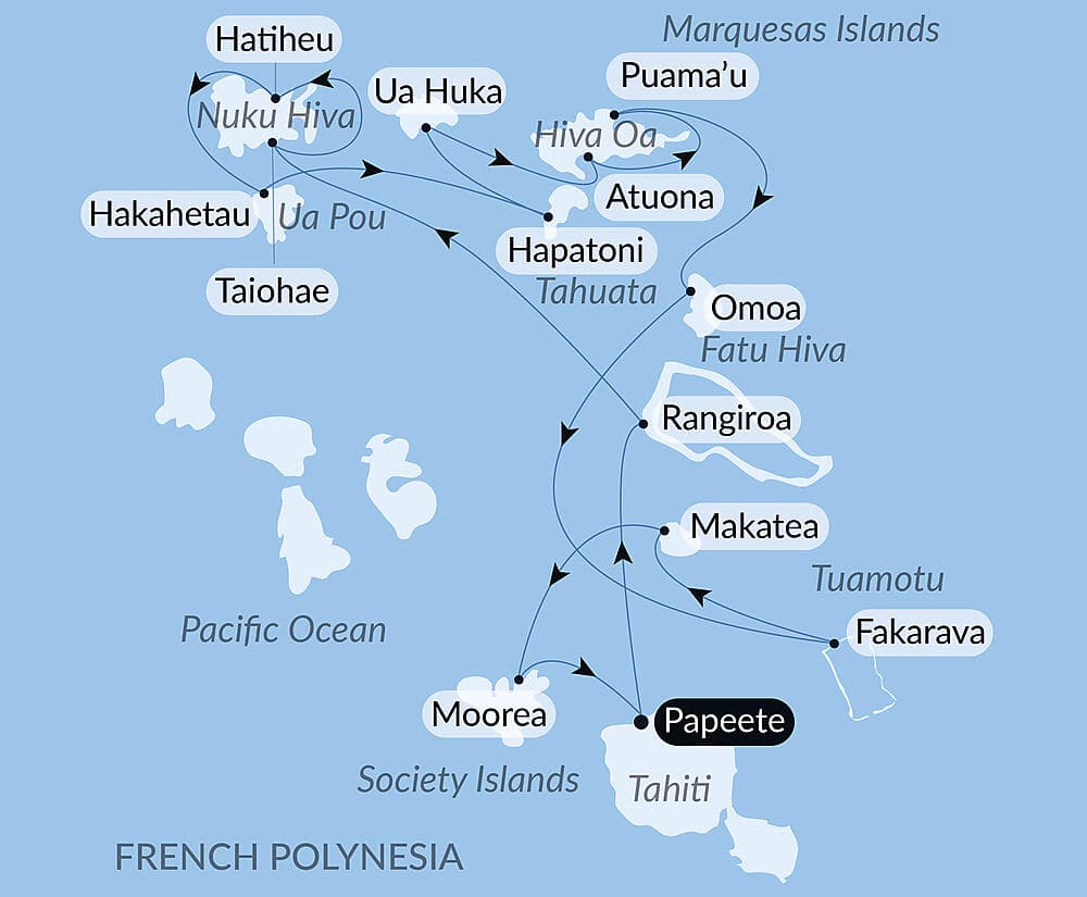 Secret Polynesia: Unexplored Tuamotu, the Marquesas Islands and the Society Islands null